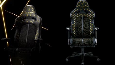 razer dolce gabbana gaming chair.